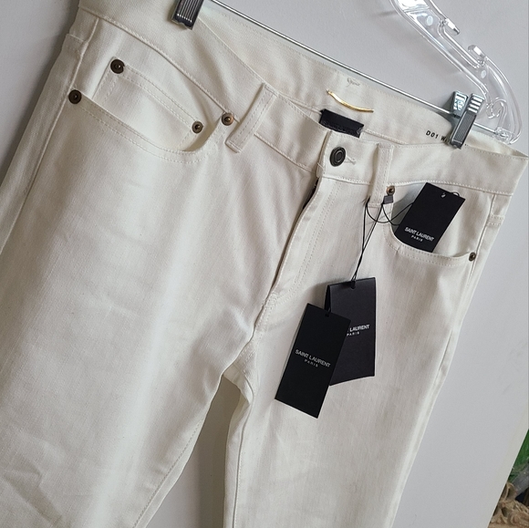 NWT YSL Saint Laurent Paris Jeans - Picture 14 of 15